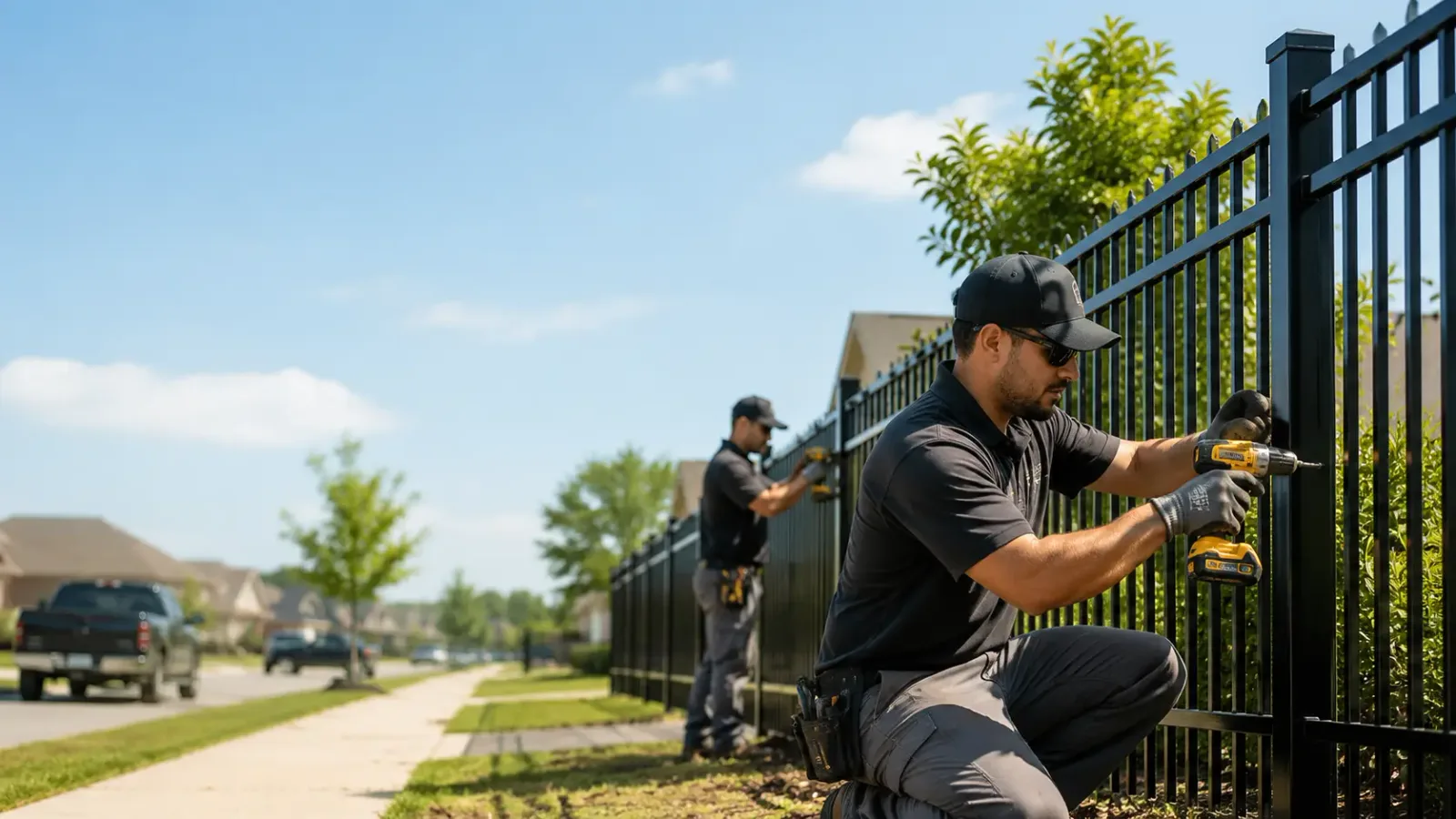 Metal Fence Installation in Linden, NC